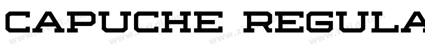 Capuche Regular字体转换 Capuche Regular字体转换
